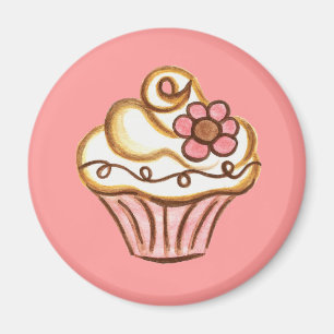 Cupcake Bakkerij Keukenmagneet Magneet