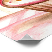 Cupcake bakkerij Kitchen Wall Art-decoratie Poster (Hoek)