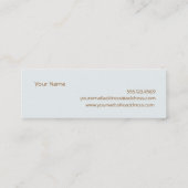 Cupcake bakkerij MI in Visitekaartje (Achterkant)