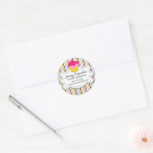 Cupcake Bakkerij Stickers (Envelop)