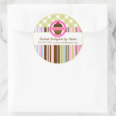 Cupcake Bakkerij Stickers (Tas)