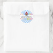 Cupcake Bakkerij Stickers (Tas)