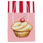 Cupcake Bakkerij Verjaardag Cadeautasje (Voorkant)