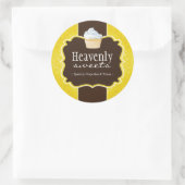 Cupcake Bakkerij Verpakking Stickers (Tas)