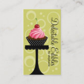 Cupcake bakkerij visitekaartje (Voorkant)