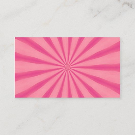 Cupcake, Bakkerij Visitekaartje (Achterkant)