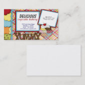 Cupcake bakkerij visitekaartje (Voorkant / Achterkant)