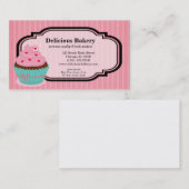 Cupcake bakkerij visitekaartje (Voorkant / Achterkant)