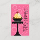 Cupcake bakkerij visitekaartje (Voorkant)