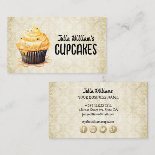 Cupcake Bakkerij Visitekaartje