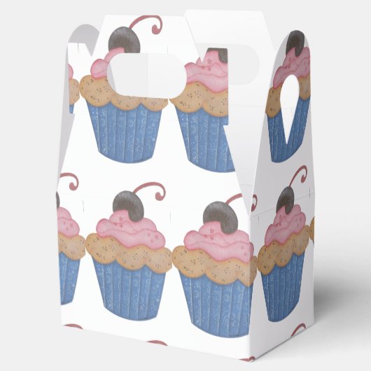 Cupcake Bedankdoosjes (Geopend)