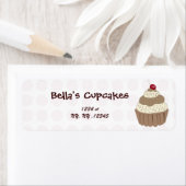 cupcake bedrijf retour adres label (Insitu)