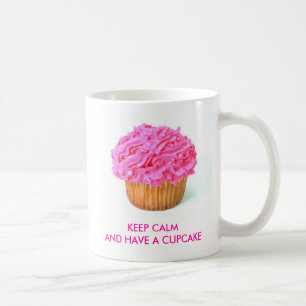 cupcake, BEWAREN KALMAND HEBBEN EEN CUPCAKE Koffiemok