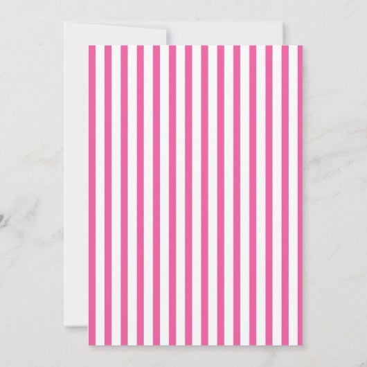 Cupcake Birthday Invitation Kaart (Achterkant)