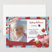 Cupcake Birthday Kaart (Voorkant / Achterkant)