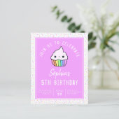 Cupcake Birthday Party Budget (Staand voorkant)
