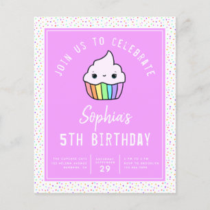 Cupcake Birthday Party Budget