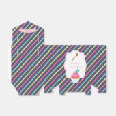 Cupcake Birthday Party Guest Favor Bedankdoosjes (Uitgevouwen)