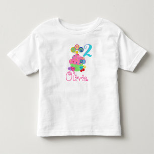 Cupcake Birthday Shirt   Lollipopes