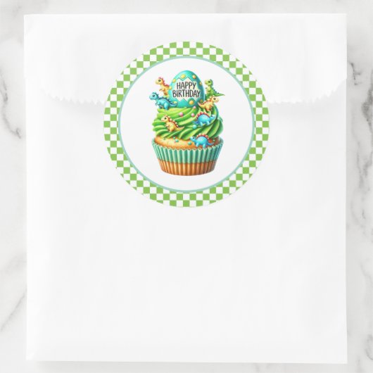 Cupcake Birthday Stickers (Tas)