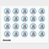 Cupcake Birthday Stickers (Vel)