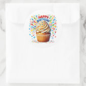 Cupcake Birthday Stickers (Tas)