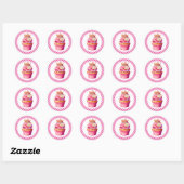 Cupcake Birthday Stickers (Vel)