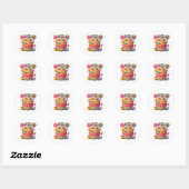 Cupcake Birthday Stickers (Vel)