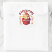 Cupcake Birthday Stickers (Tas)