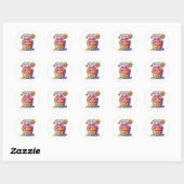 Cupcake Birthday Stickers (Vel)