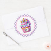 Cupcake Birthday Stickers (Envelop)