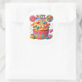 Cupcake Birthday Stickers (Tas)