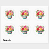 Cupcake Birthday Stickers (Vel)