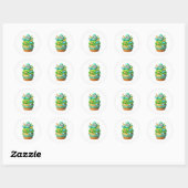 Cupcake Birthday Stickers (Vel)
