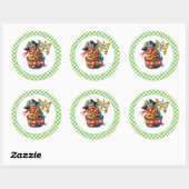 Cupcake Birthday Stickers (Vel)