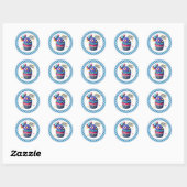 Cupcake Birthday Stickers (Vel)