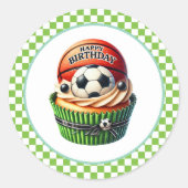 Cupcake Birthday Stickers (Voorkant)