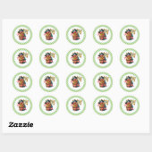 Cupcake Birthday Stickers (Vel)