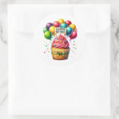Cupcake Birthday Stickers (Tas)