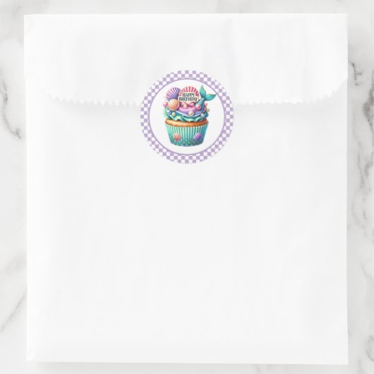 Cupcake Birthday Stickers (Tas)