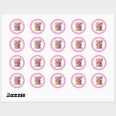 Cupcake Birthday Stickers (Vel)