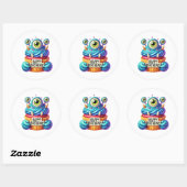 Cupcake Birthday Stickers (Vel)