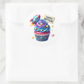 Cupcake Birthday Stickers (Tas)