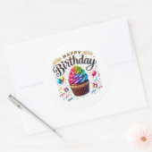 Cupcake Birthday Stickers (Envelop)