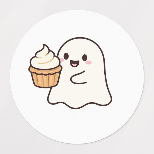 Cupcake Boo stickers (Design 1)