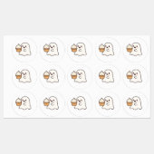 Cupcake Boo stickers (Vel)