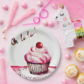 Cupcake-Bord Papieren Bordje (Feest)