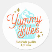 Cupcake Box Label (Voorkant)