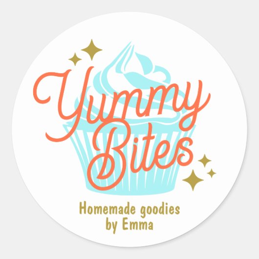 Cupcake Box Label (Voorkant)