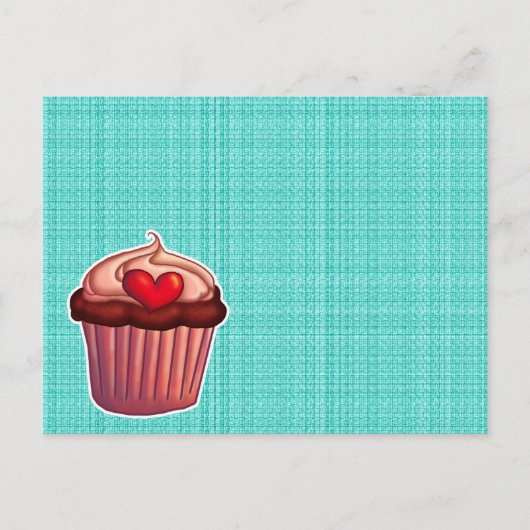 Cupcake Briefkaart (Voorkant)